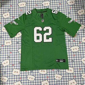 Philadelphia Eagles green jersey number 62 KELCE